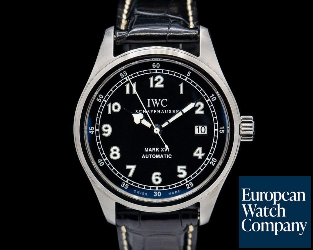 Image of IWC Mark XVI LE for Japan Black Dial SS