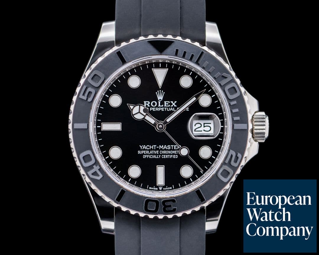 Image of Rolex Yacht Master 226659 18K White Gold / Rubber 42MM 2020