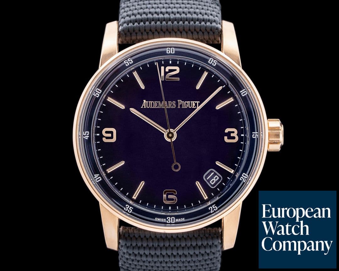 Image of Audemars Piguet Code 11:59 Automatic 18k Rose Gold / Smoked Purple Dial
