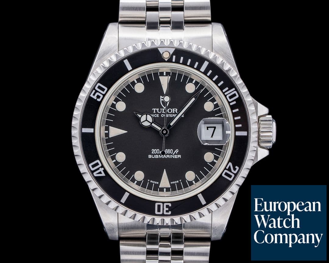Image of Tudor Submariner Black Dial SS Jubilee Bracelet