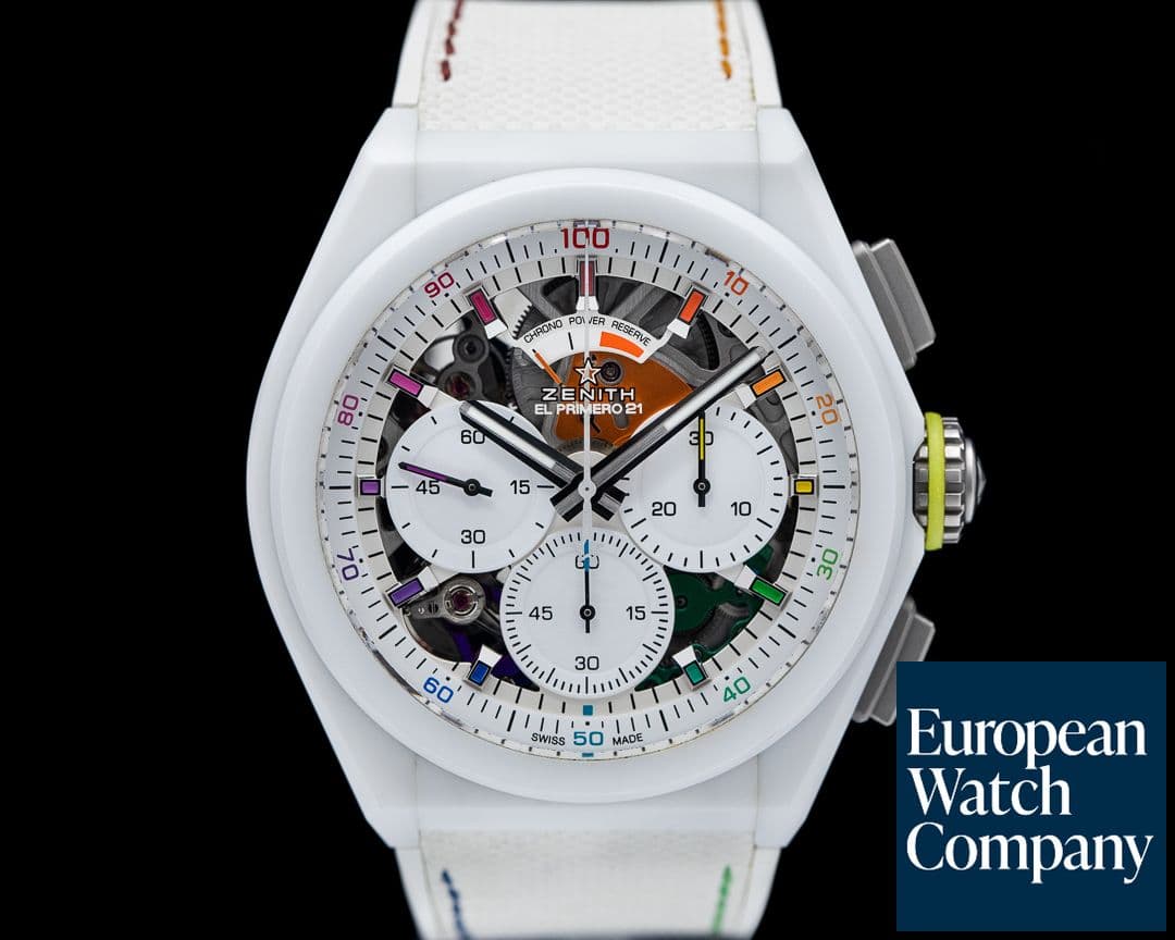 Image of Zenith Defy 21 CHROMA Ceramic White LIMITED