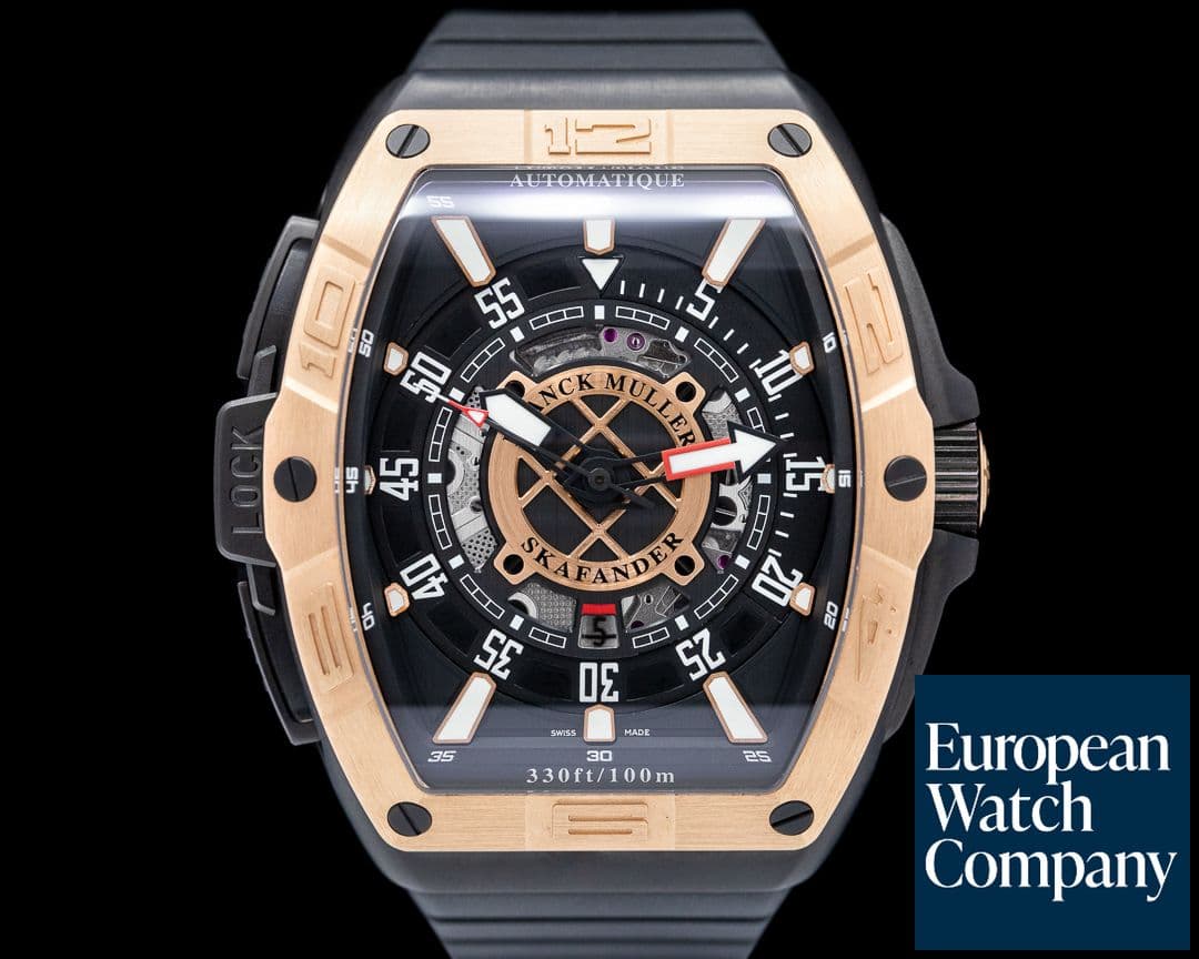 Image of Franck Muller Skafander 18k Rose Gold