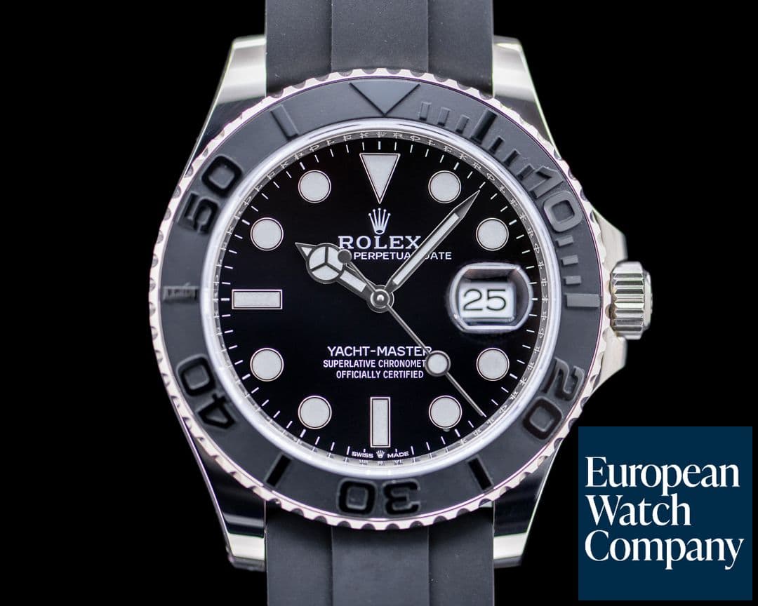 Image of Rolex Yacht Master 226659 18K White Gold / Rubber 42MM