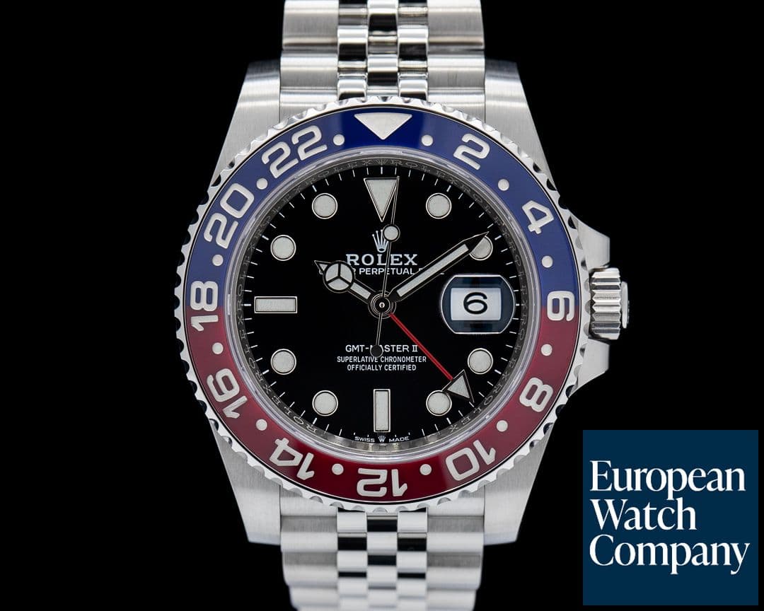 Image of Rolex GMT Master II Ceramic 126710 "Pepsi" SS Jubilee