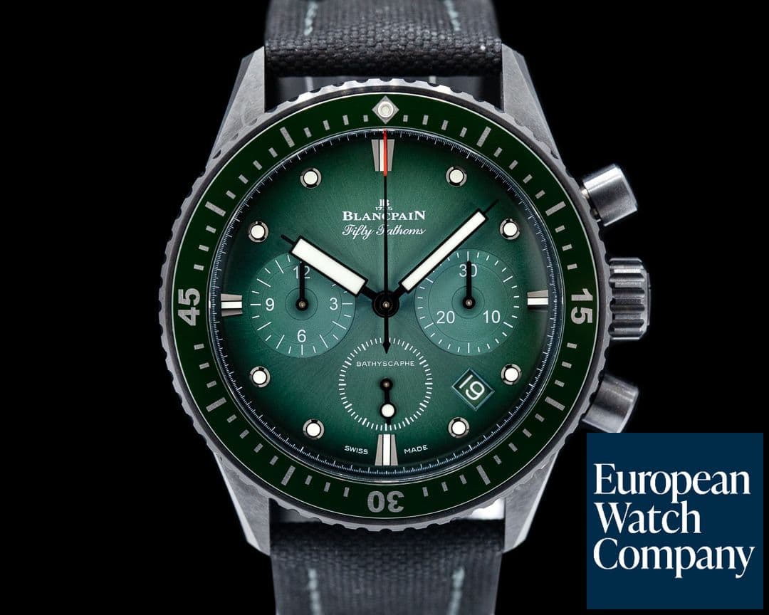 Image of Blancpain Fifty Fathoms Bathyscaphe Flyback Chronograph Ceramic
