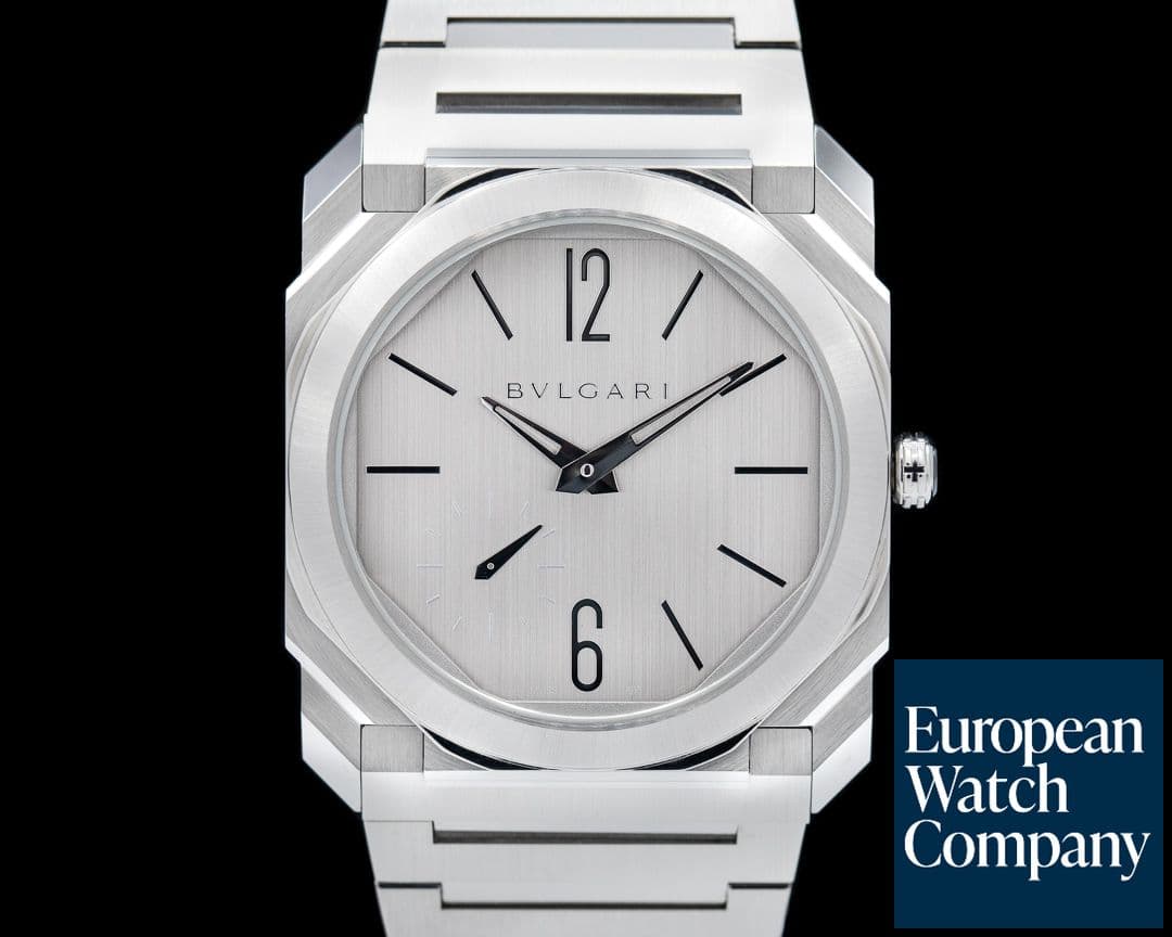 Image of Bulgari Octo Finissimo Extra Thin SS Silver Dial 40MM 2023