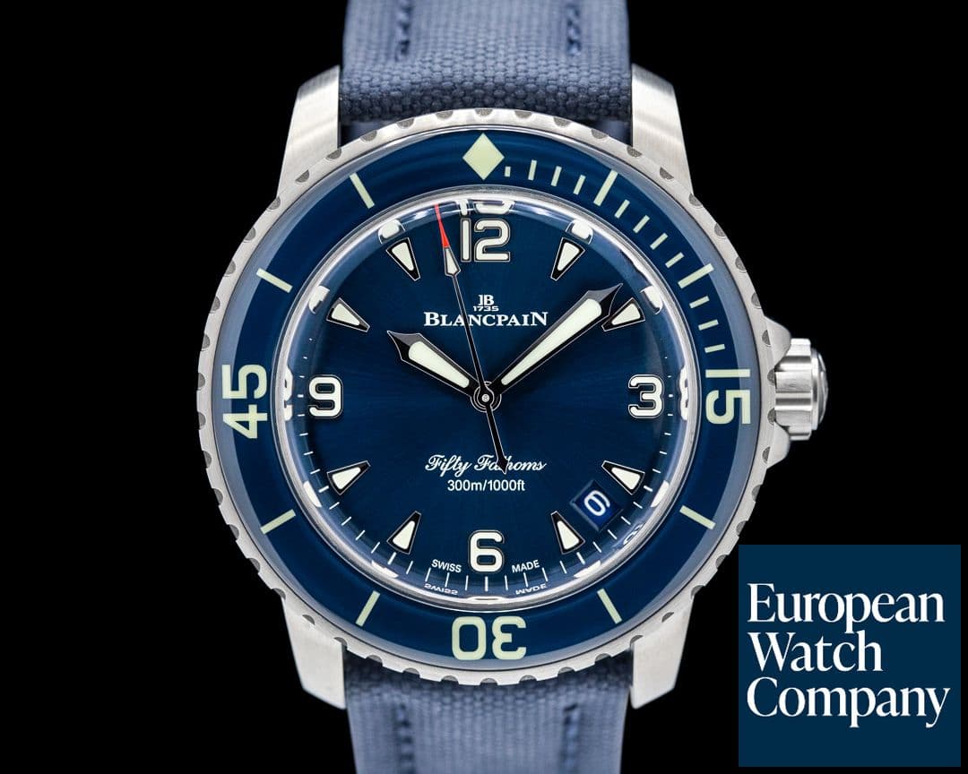 Image of Blancpain Fifty Fathoms Titanium 42.3MM 2024