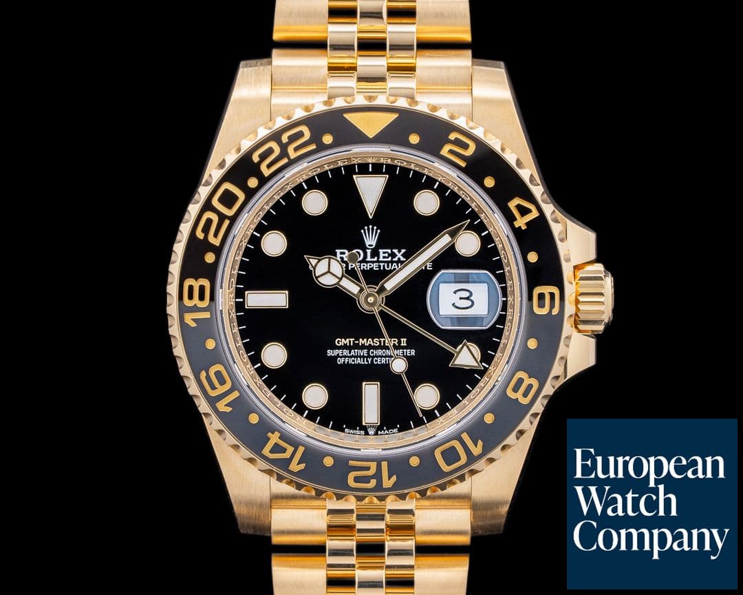 Image of Rolex GMT Master II 126718 18K Yellow Gold