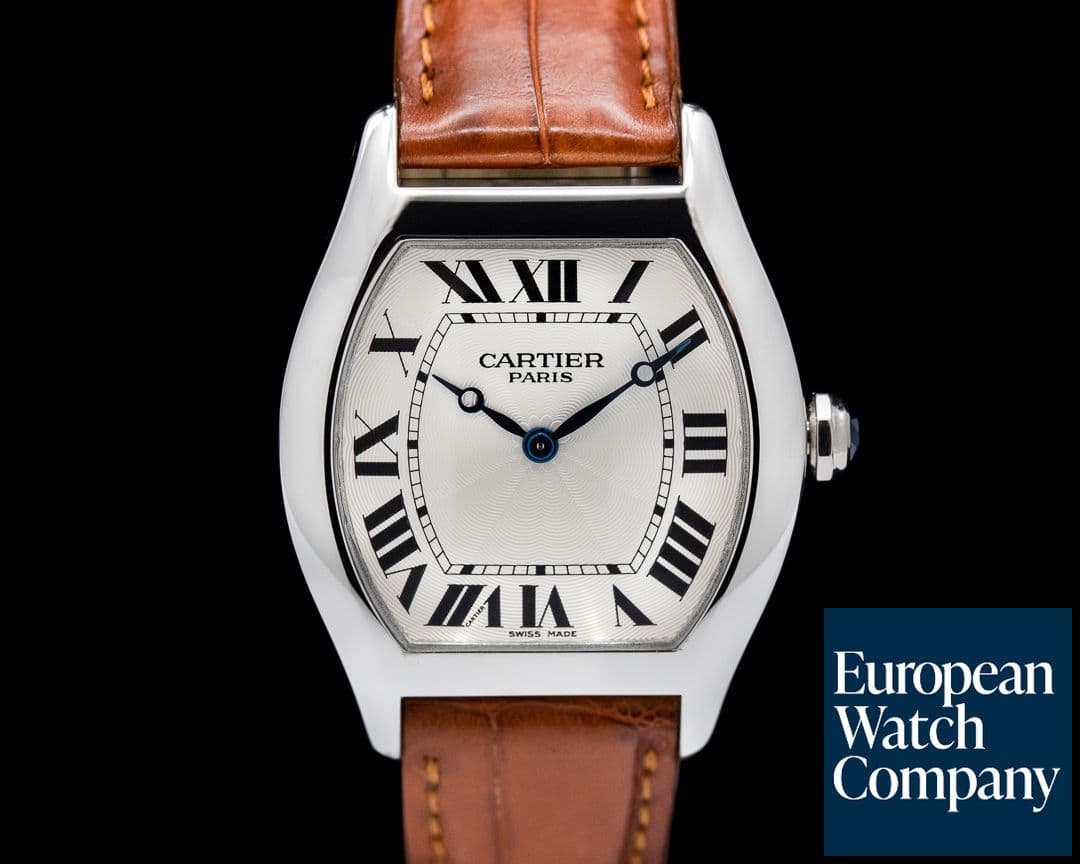 Image of Cartier Privee Collection Tortue 18K Platinum