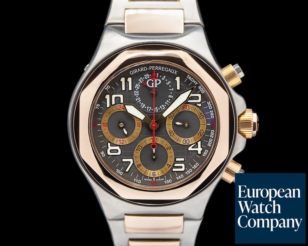 Image of Girard Perregaux Laureato EVO3 Anthracite Dial Titanium / 18k