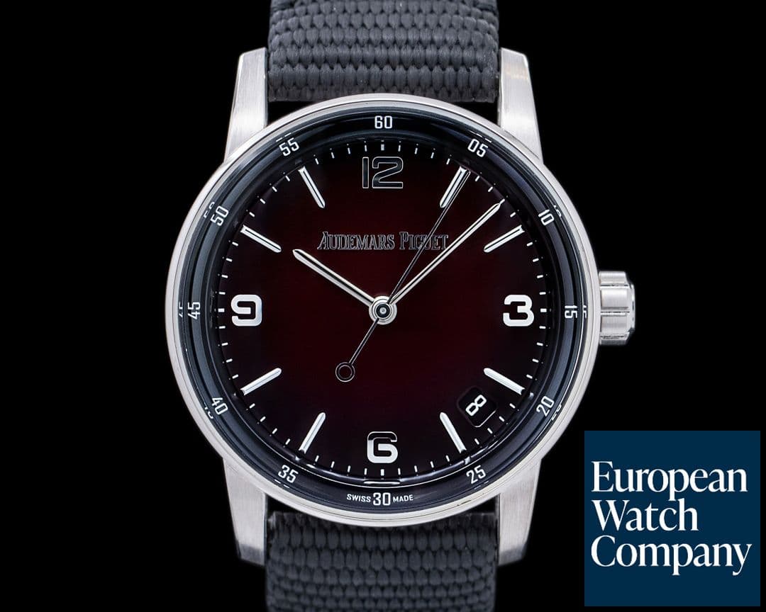 Image of Audemars Piguet Code 11:59 Automatic 18k White Gold / Burgundy Dial
