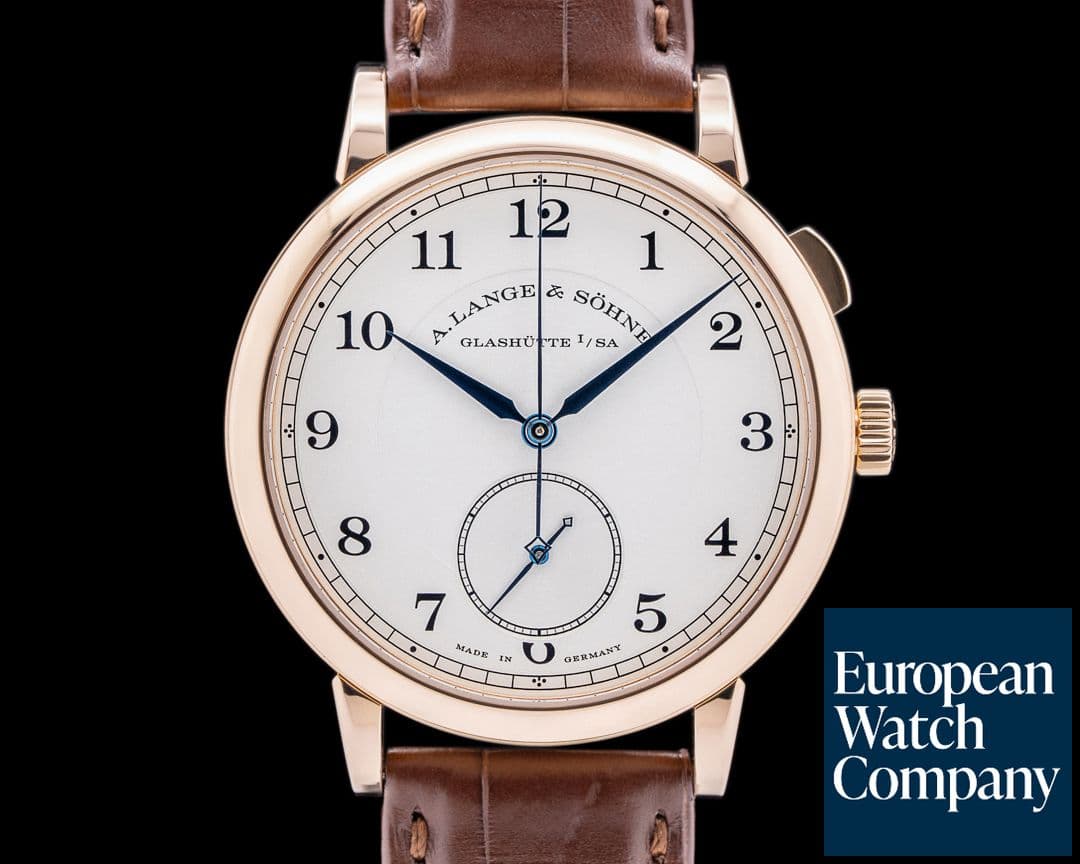 Image of A. Lange and Sohne 1815 Homage to Walter 297.032 Lange "Jumping Seconds" 18K Rose Limited