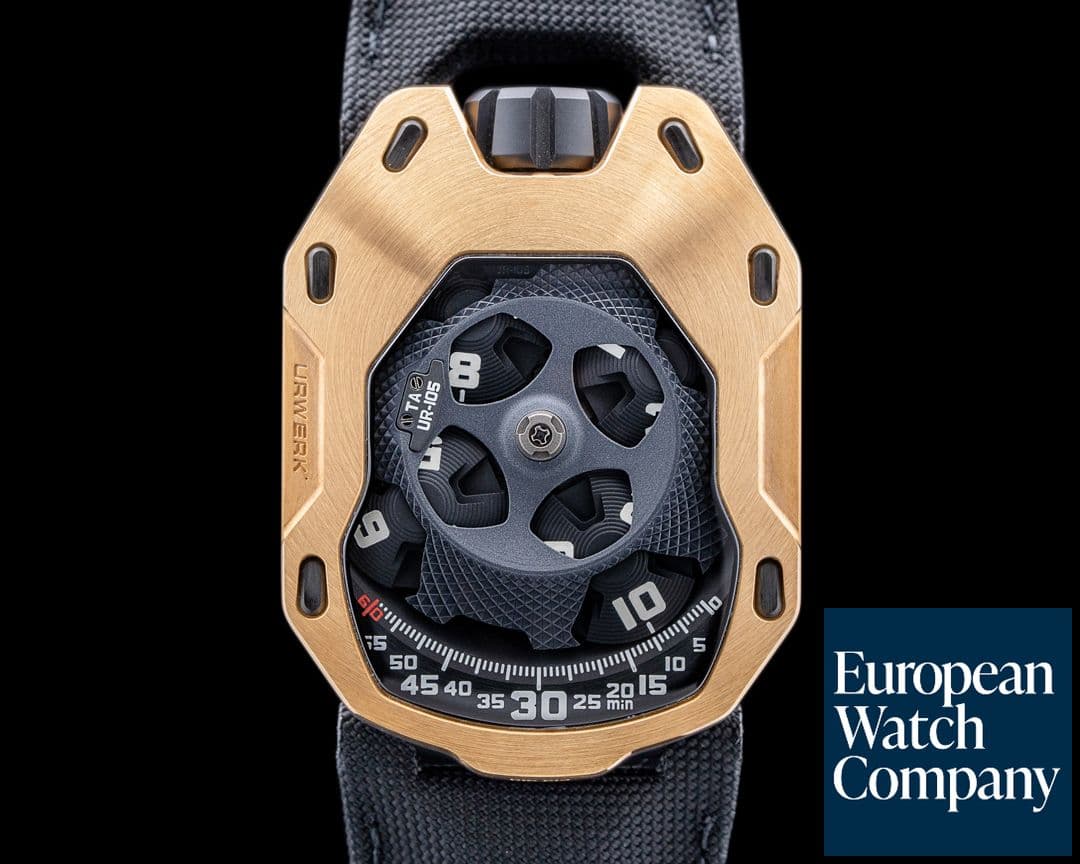 Image of URWERK UR-105TA IRON KNIGHT Manual Wind Limited Edition RG
