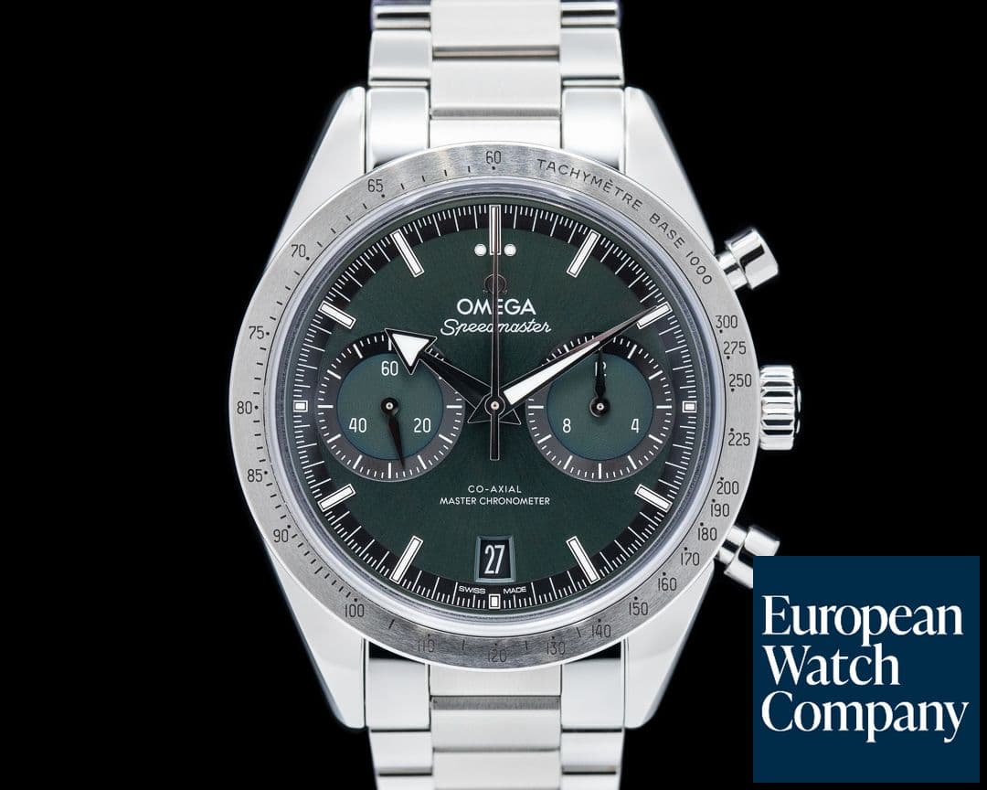 Image of Omega Speedmaster 57 Co-Axial SS Green Dial 2024