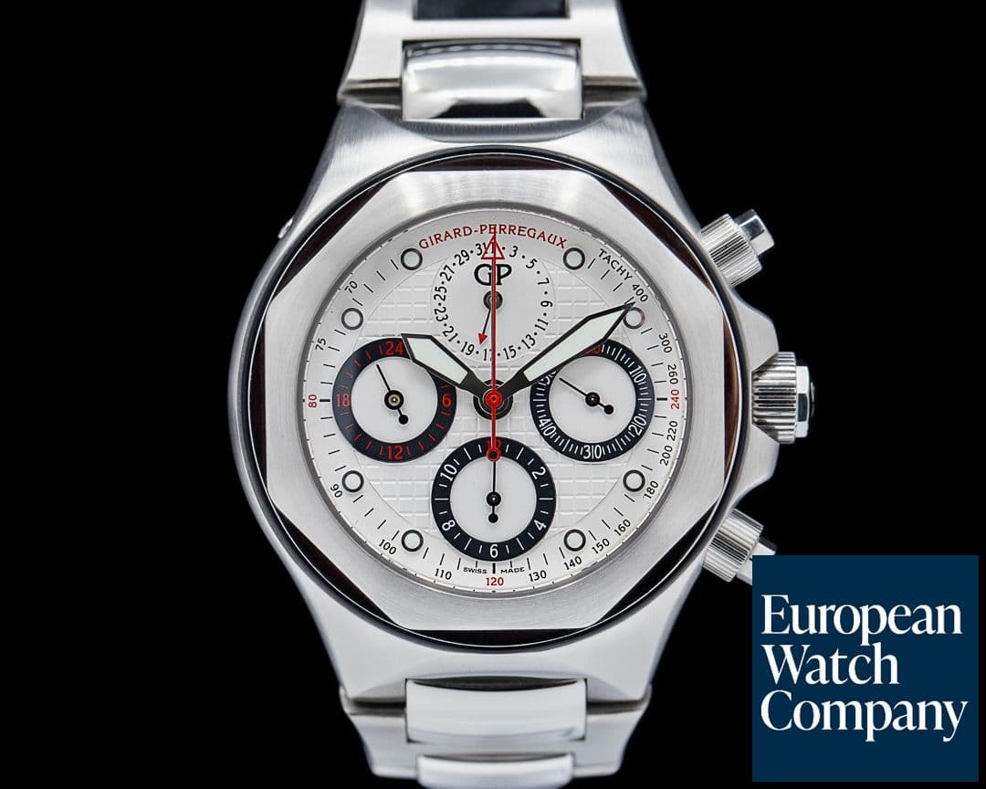 Image of Girard Perregaux Laureato EVO3 White Dial SS / SS Bracelet