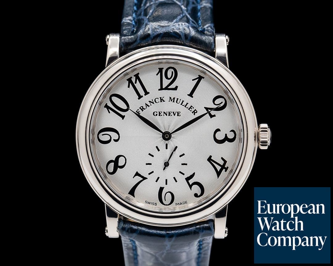 Image of Franck Muller Round Manual Wind 18K White Gold 41MM