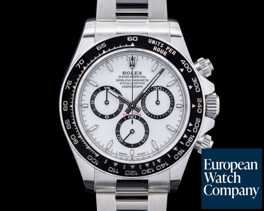 Image of Rolex Daytona 126500LN SS White Panda Dial NEW MODEL 2024
