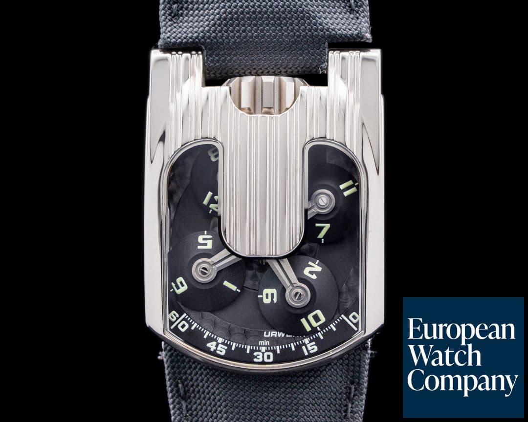 Image of URWERK 103.09 Manual Wind 18k White Gold FULL SET