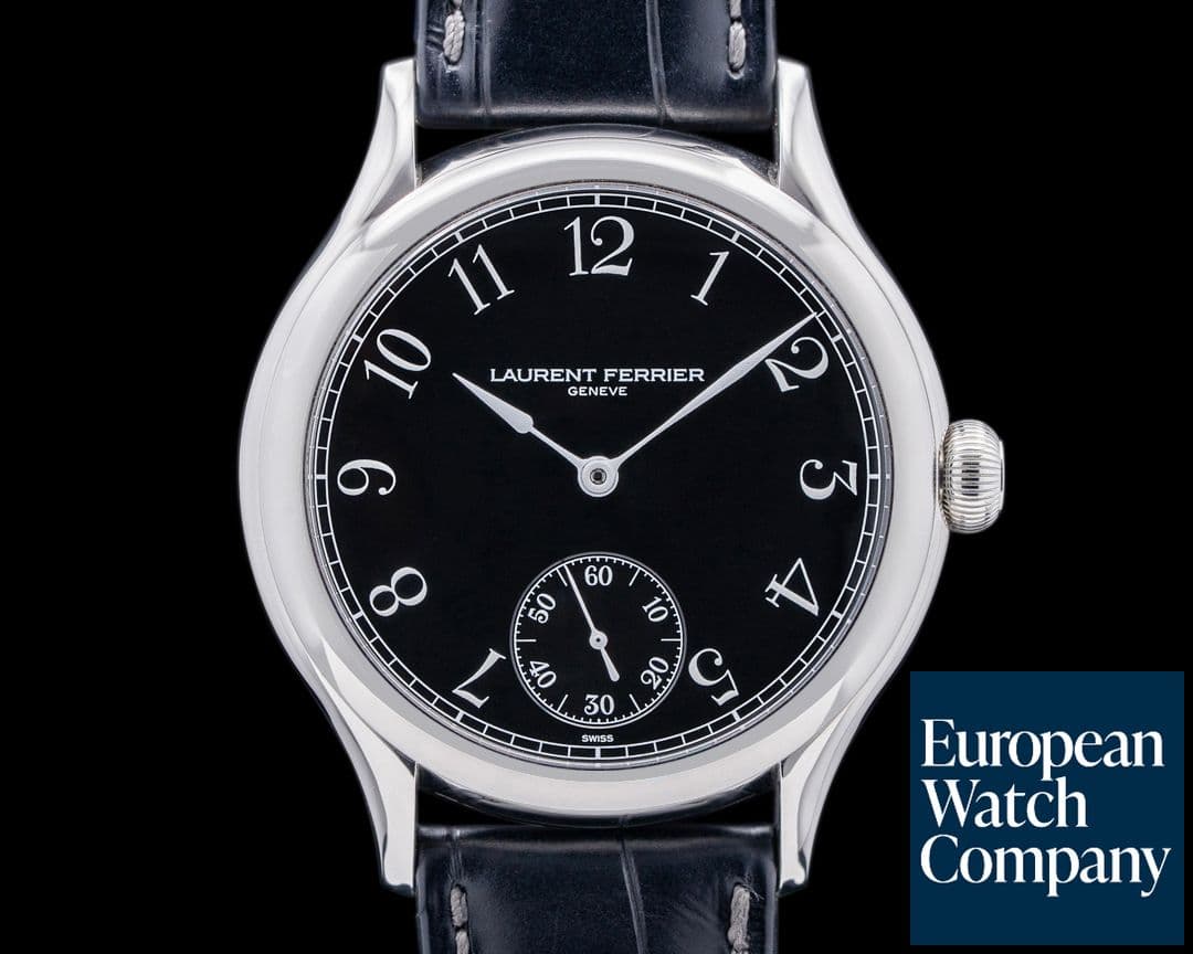 Image of Laurent Ferrier Classic Micro Rotor SS / Black Arabic Dial