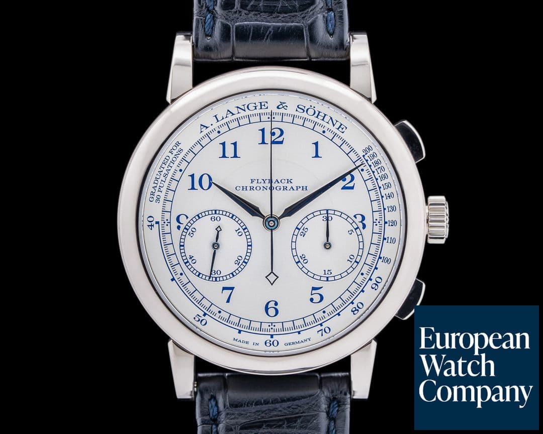 Image of A. Lange and Sohne 1815 Chronograph 414.026 18K White Gold BOUTIQUE