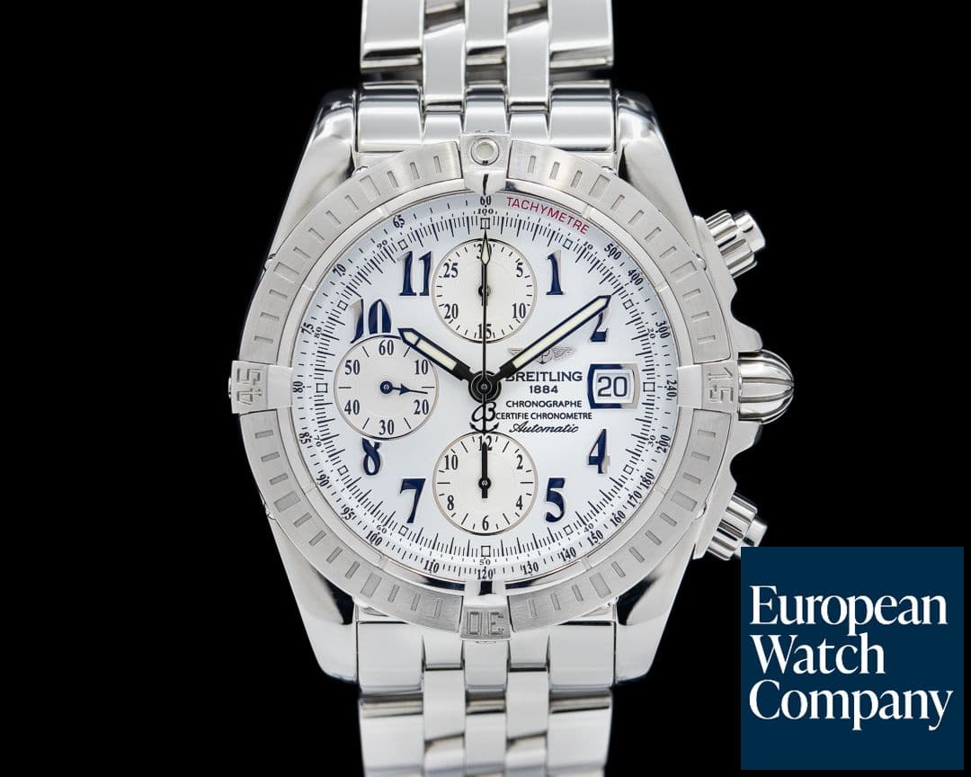 Image of Breitling Chronomat Chronograph SS Silver Dial