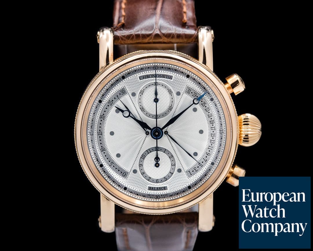 Image of Chronoswiss Sirius Chronograph Retrograde 18K RG 41MM