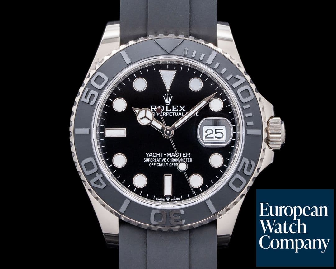 Image of Rolex Yacht Master 226659 18K White Gold / Rubber 42MM