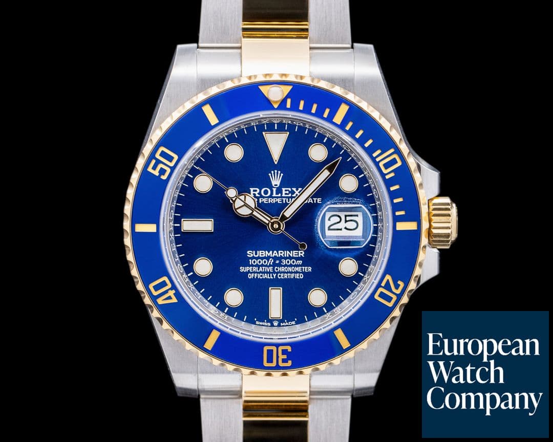 Image of Rolex Submariner 41MM 126613LB Ceramic Blue Dial 18K / SS