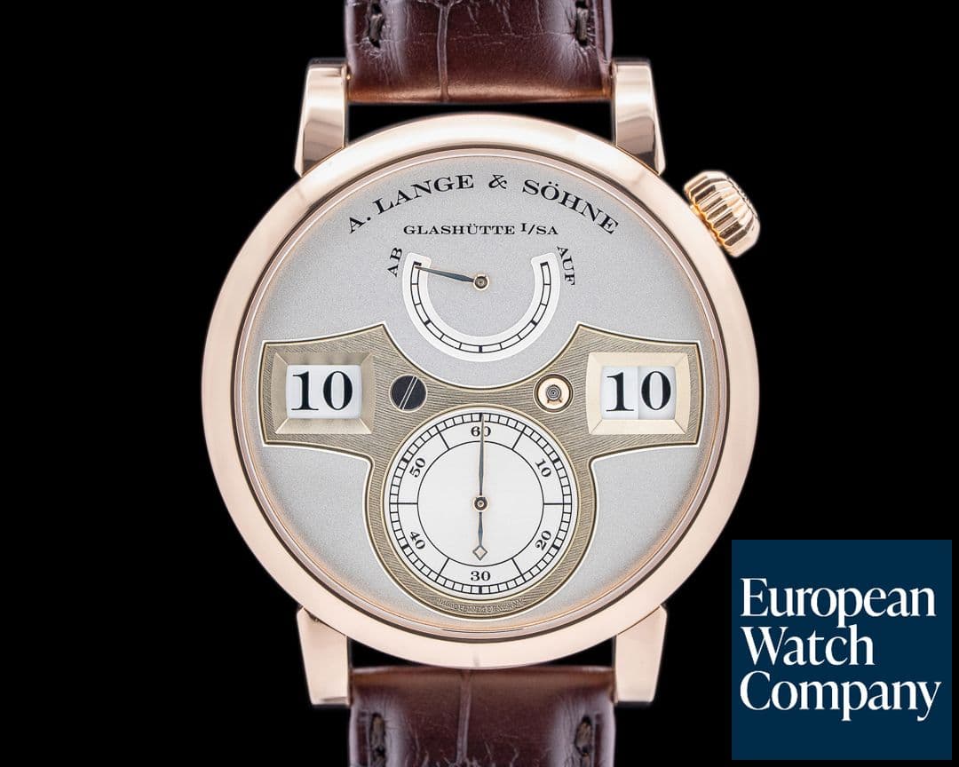 Image of A. Lange and Sohne Zeitwerk 140.032 18K Rose Gold