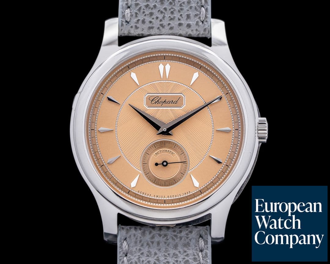 Image of Chopard L.U.C. XPS 1860 Stainless Steel Salmon Dial 36mm