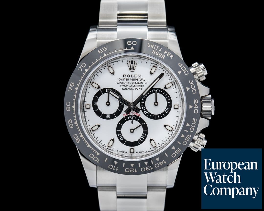 Image of Rolex Daytona 116500 Ceramic Bezel SS / White Dial 2021