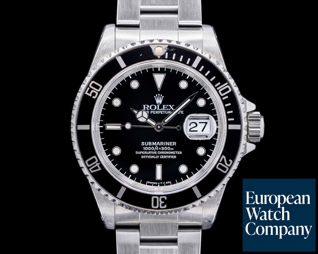 Image of Rolex Submariner SS Black Dial