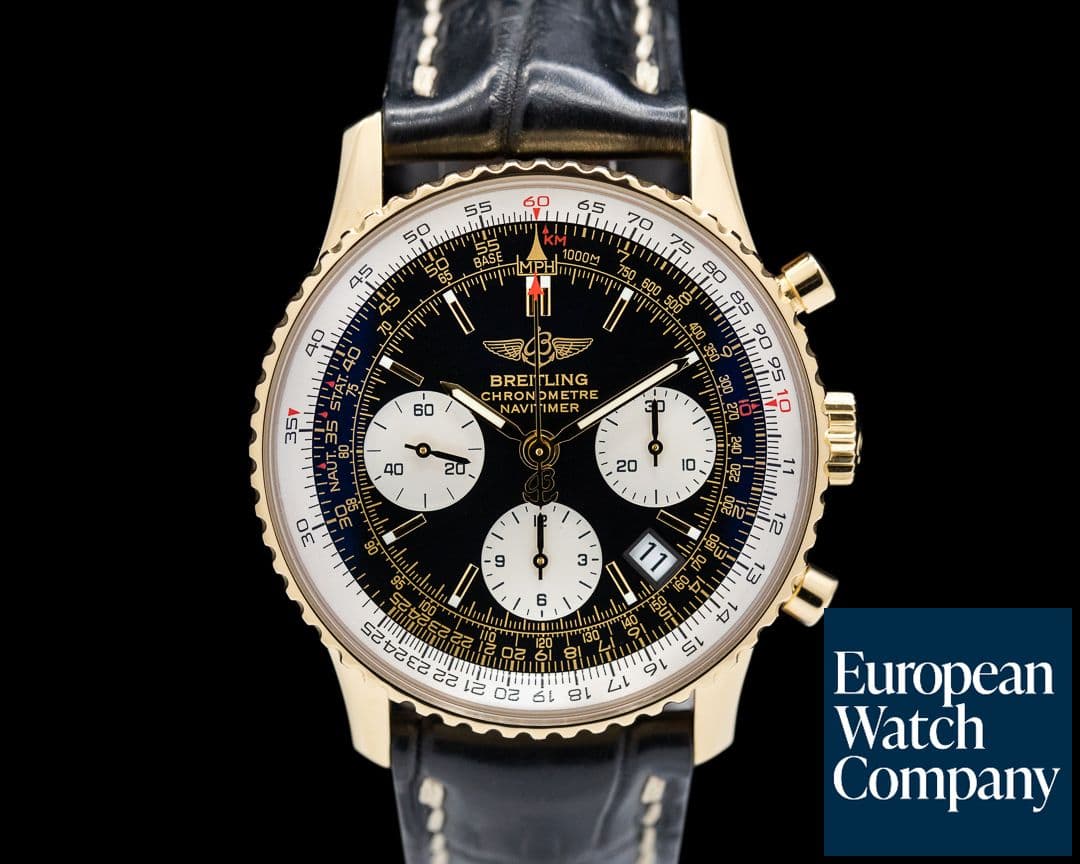 Image of Breitling Navitimer Chronograph 18K YG