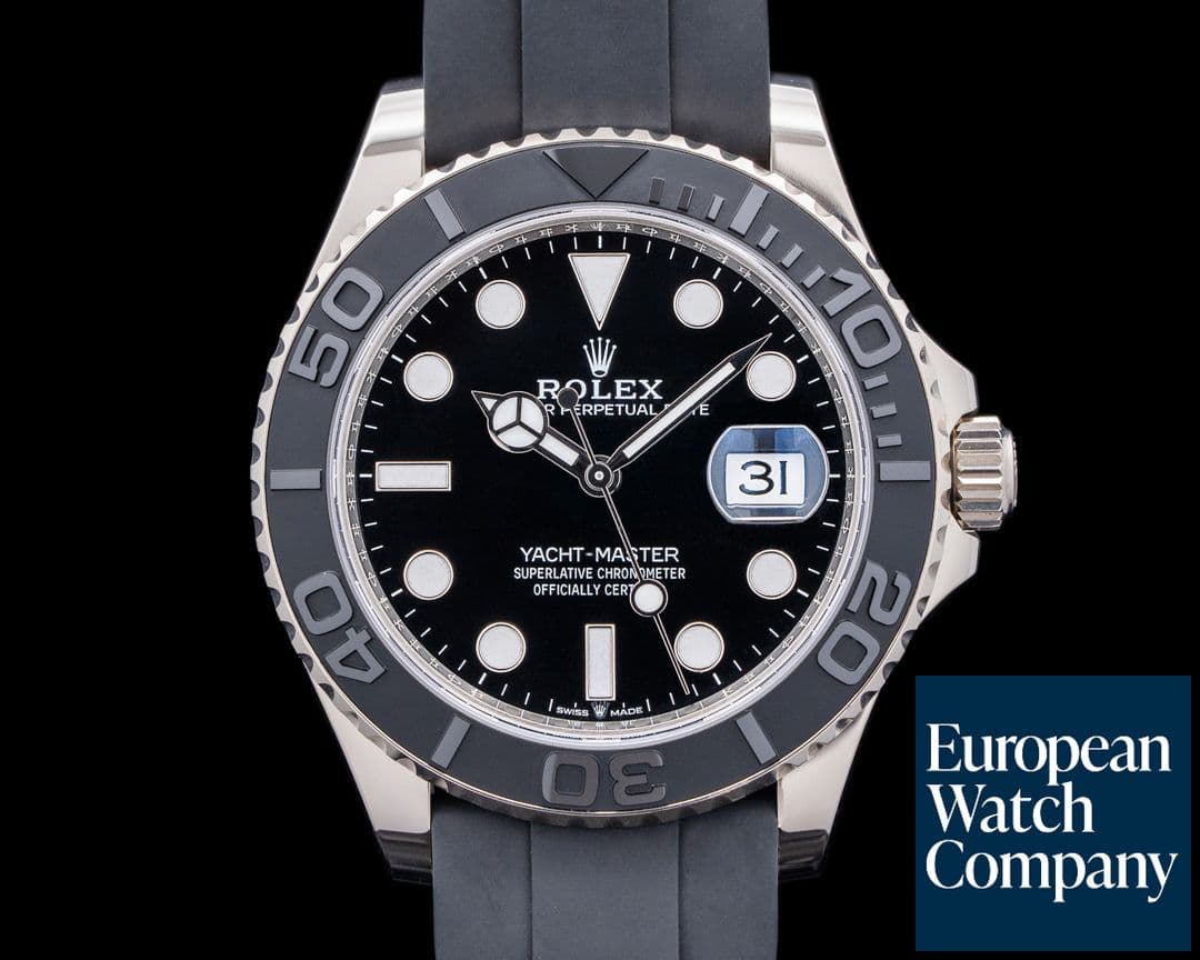 Image of Rolex Yacht Master 226659 18K White Gold / Rubber 42MM