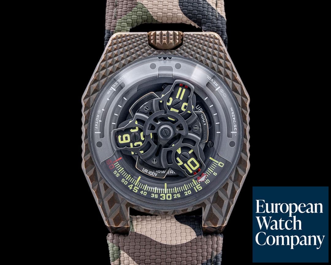 Image of URWERK UR-100V T-Rex LIMITED TO 22 PIECES