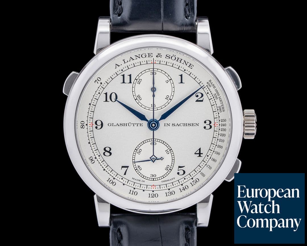 Image of A. Lange and Sohne 1815 Rattrapante Platinum 425.025 Homage to F.A Lange LIMITED