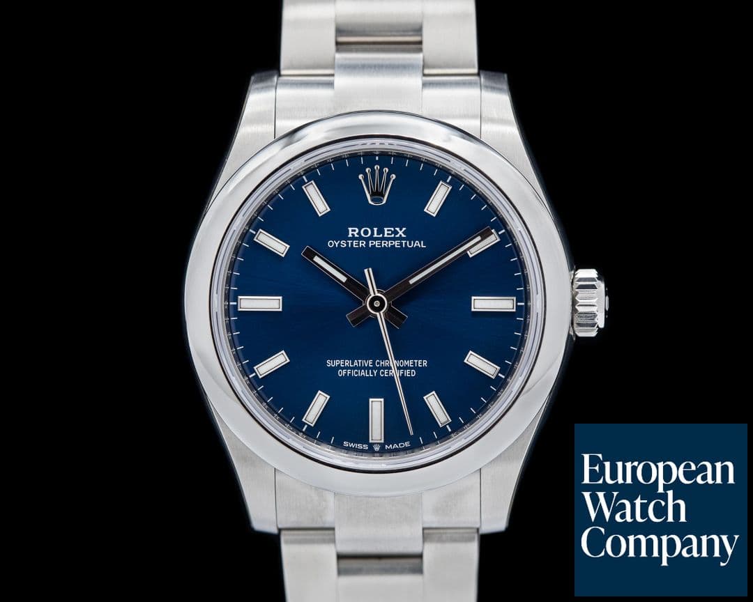 Image of Rolex Oyster Perpetual Blue Dial SS 31mm