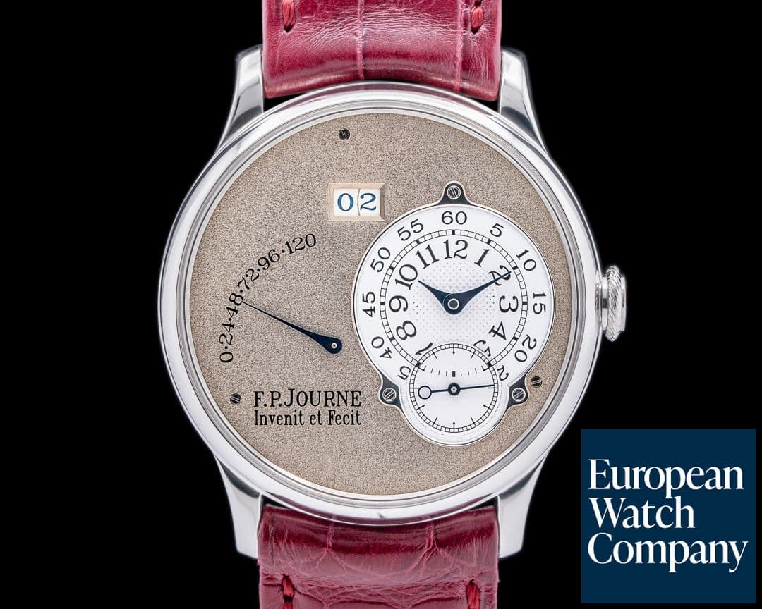 Image of F. P. Journe Octa Reserve De Marche Platinum BRASS MOVEMENT 38MM
