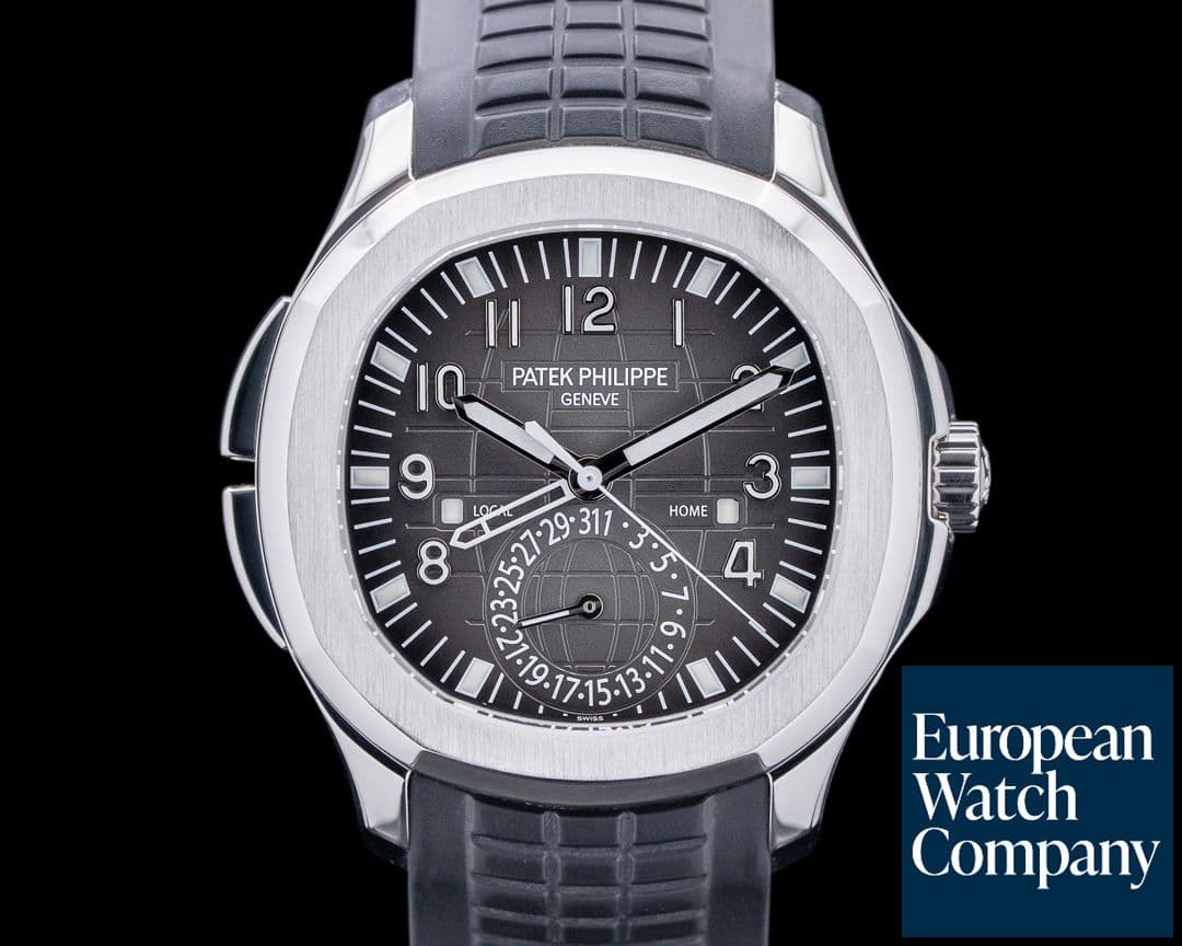 Image of Patek Philippe Aquanaut 5164A Travel Time SS / Rubber
