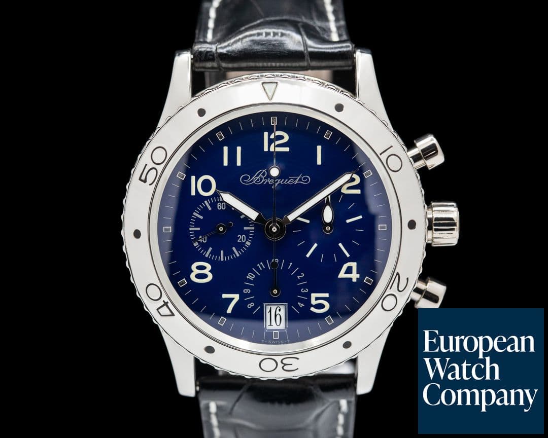 Image of Breguet Type XX Transatlantique Platinum RARE