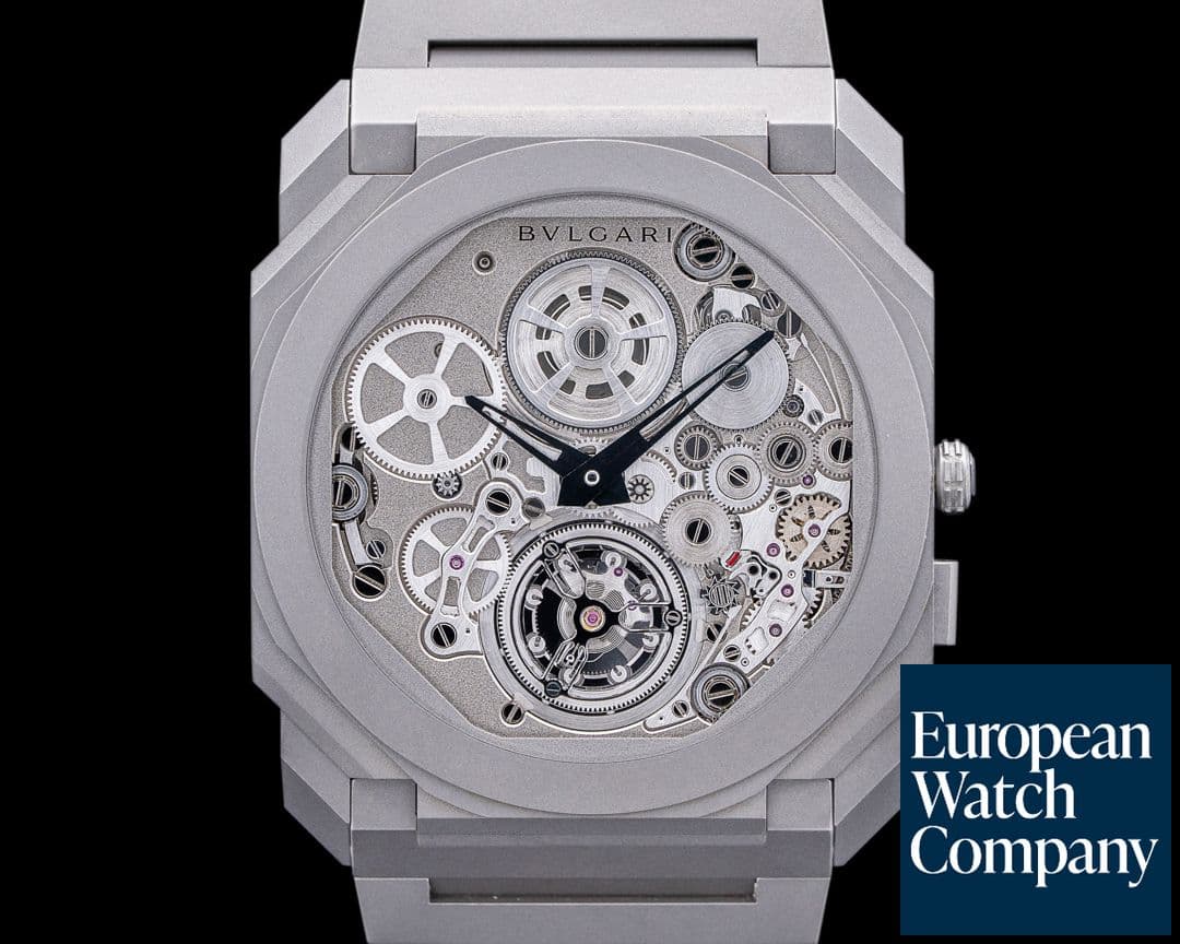 Image of Bulgari Octo Finissimo Automatic Skeleton Tourbillion Limited to 50 Pieces