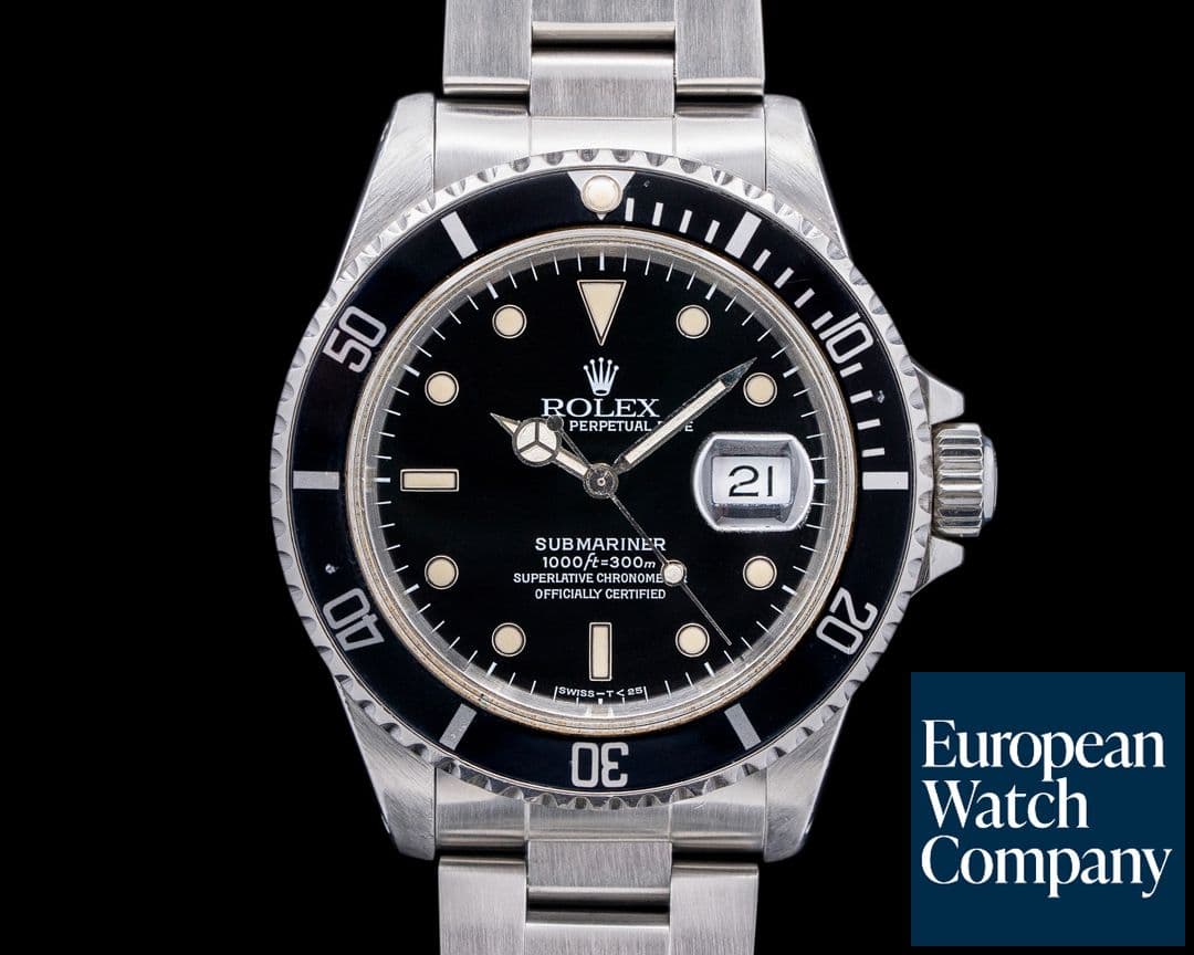 Image of Rolex Submariner SS Black Dial