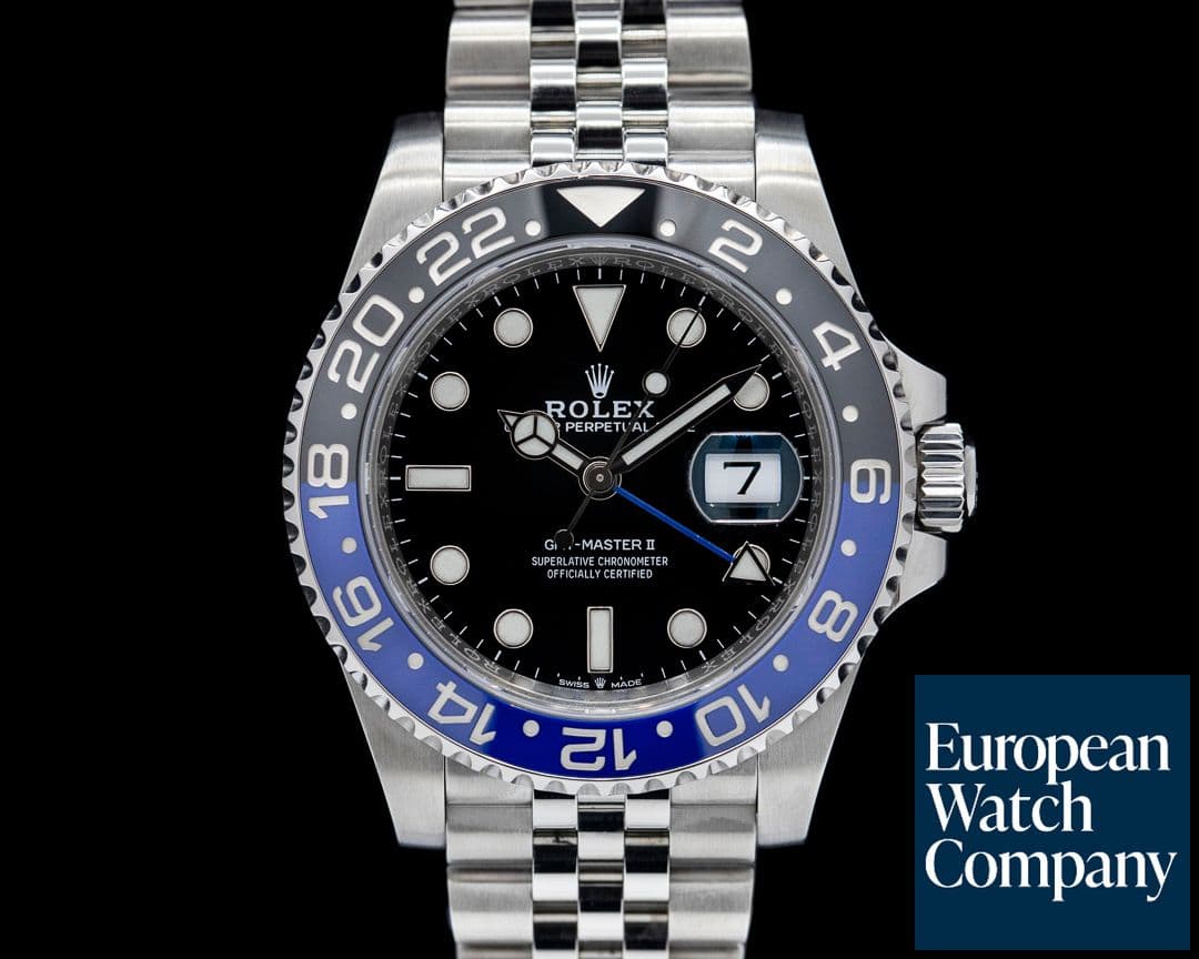 Image of Rolex GMT Master II 126710BLNR Ceramic "Batman" SS / Jubilee