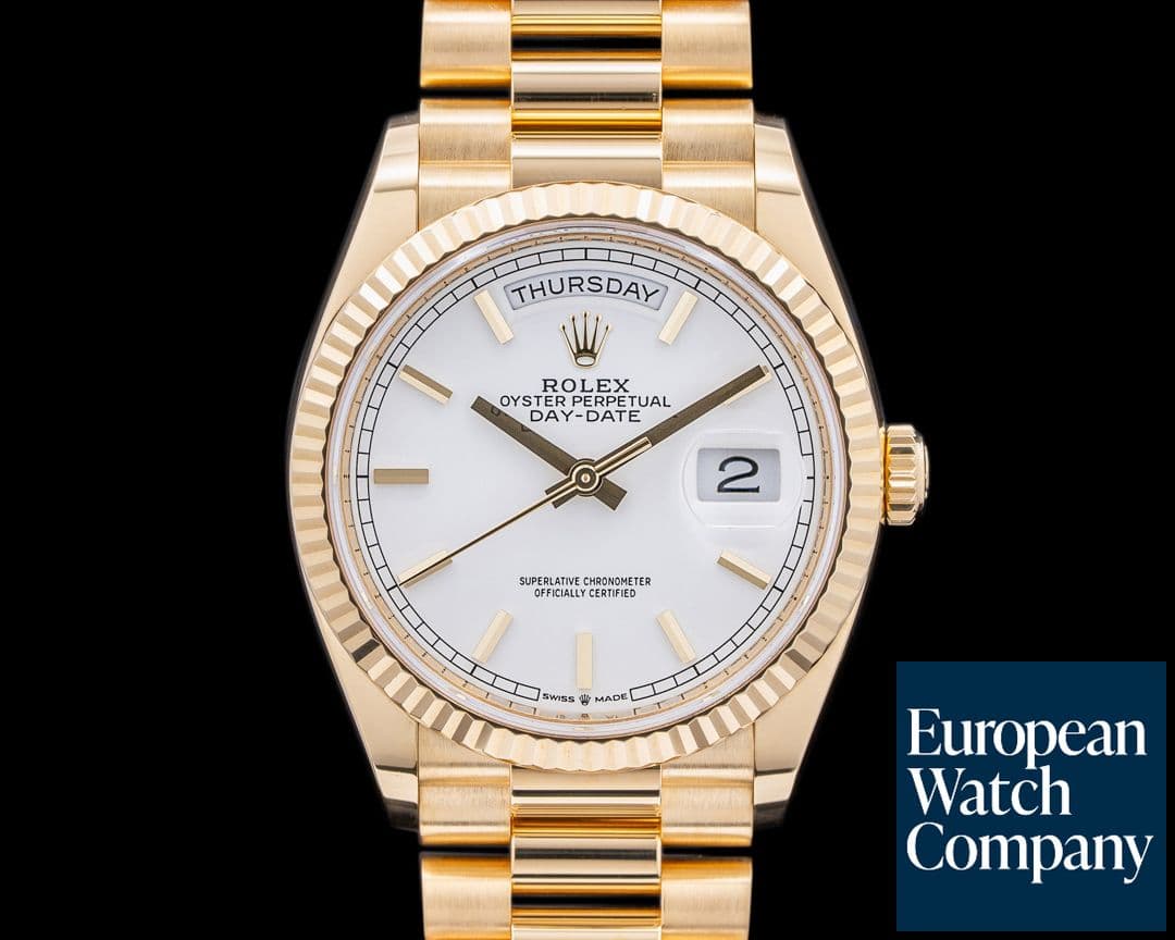 Image of Rolex Day Date President 128238 18K Yellow Gold 2023