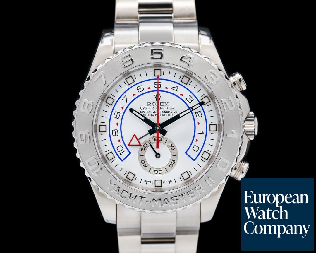 Image of Rolex Yacht Master II 116689 18K RARE White Gold
