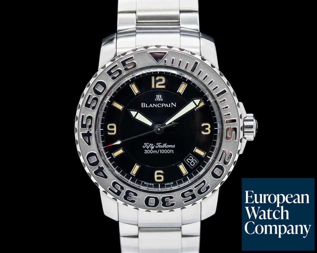 Image of Blancpain Fifty Fathoms Trilogy Collection SS / SS