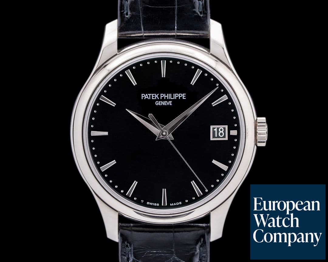 Image of Patek Philippe Calatrava 5227G Automatic 18K White Gold Black Dial