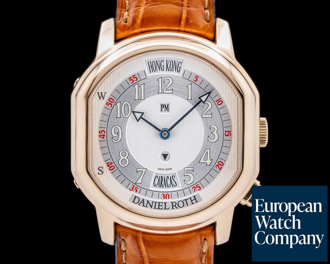 Image of Daniel Roth Metropolitan GMT Yellow Gold