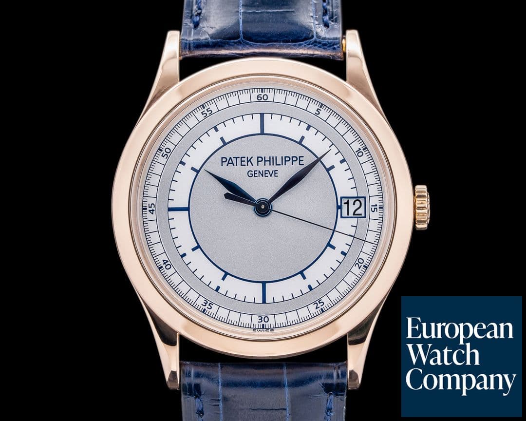 Image of Patek Philippe Calatrava 5296R 18K Rose Gold Sector Dial