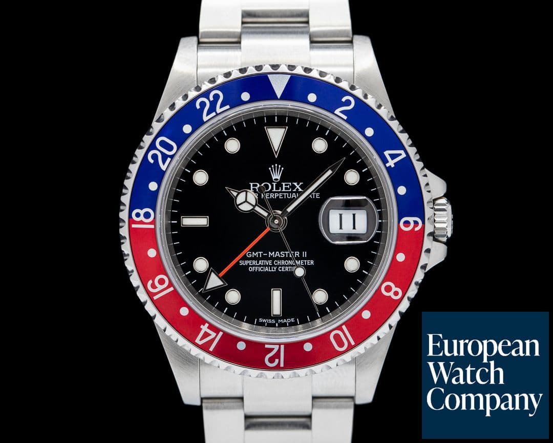 Image of Rolex GMT Master II SS FULL SET Circa 2006